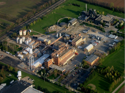 industrial overview of industrial factory